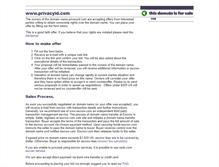 Tablet Screenshot of privacyid.com